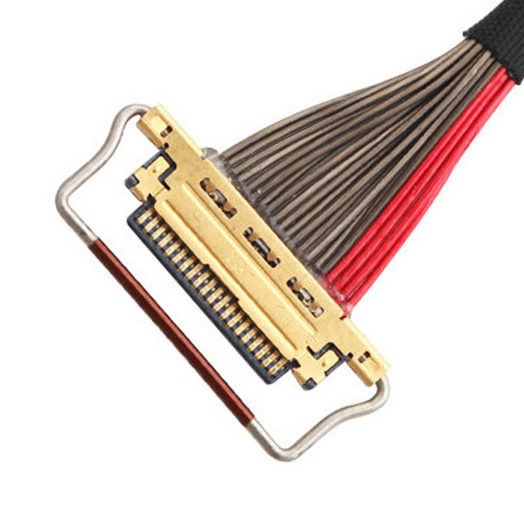 Factory UL EDP LVDS Coaxial Cable I PEX 0.4mm Pitch 20633-220T-01S 20 Pin