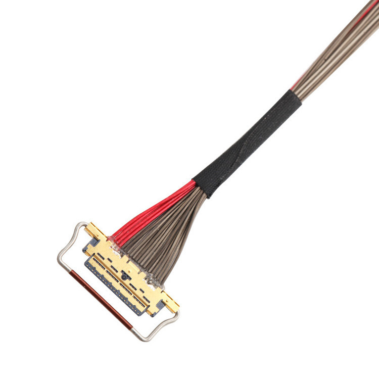 Factory UL EDP LVDS Coaxial Cable I PEX 0.4mm Pitch 20633-220T-01S 20 Pin