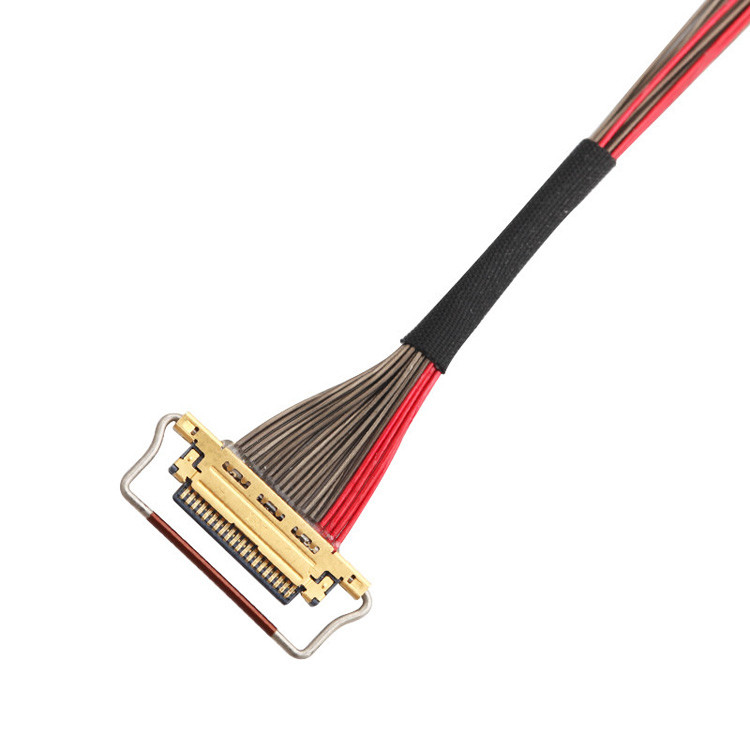 Factory UL EDP LVDS Coaxial Cable I PEX 0.4mm Pitch 20633-220T-01S 20 Pin