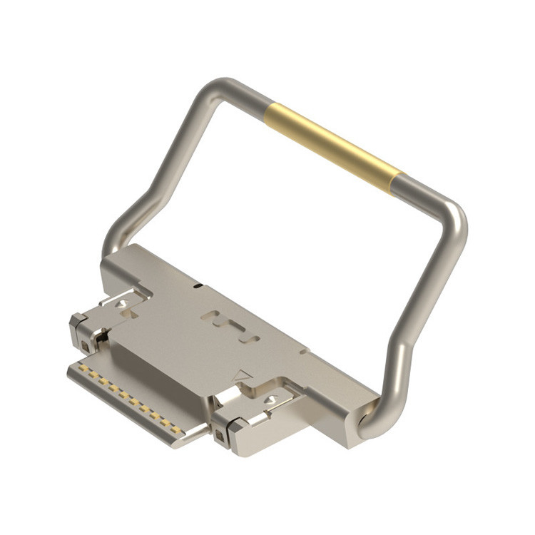 CABLINE-CA 10p 20633-310T-01S Micro-Coaxial Connector With Mechanical Lock Plug Is Bein