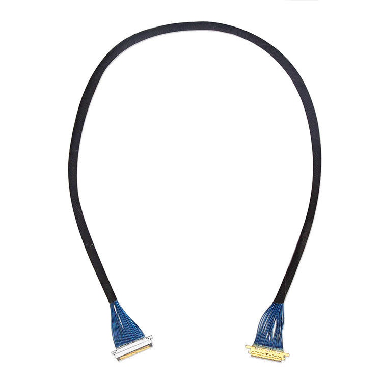 150mm Length LVDS Micro Coaxial Cable IPEX 0.4mm 20453z-030 SD to 20347 With Mechanical Lock