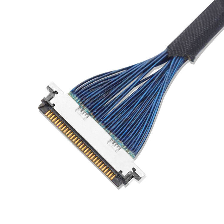 150mm Length LVDS Micro Coaxial Cable IPEX 0.4mm 20453z-030 SD to 20347 With Mechanical Lock