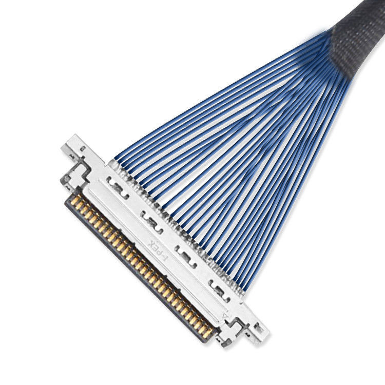 150mm Length LVDS Micro Coaxial Cable IPEX 0.4mm 20453z-030 SD to 20347 With Mechanical Lock
