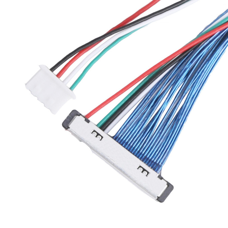 Cabline-Ss 20373-030t-00 To 51021-0400 Housing Assembly Micro Coax Connectors