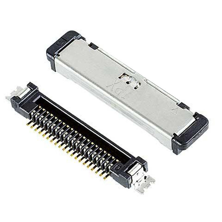 Receptacle Plug CABLINE-SS 20380-R20T-06 Micro Coaxial Cable Connector Lvds 20 Pin Connector Cable