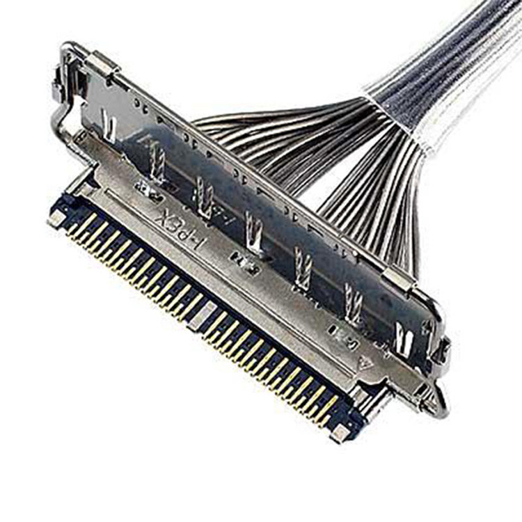 Horizontal Mating Type Micro-Coaxial Connector Lvds Connector Types 40 Pin Lvds Connector 20977-040T 040E 01
