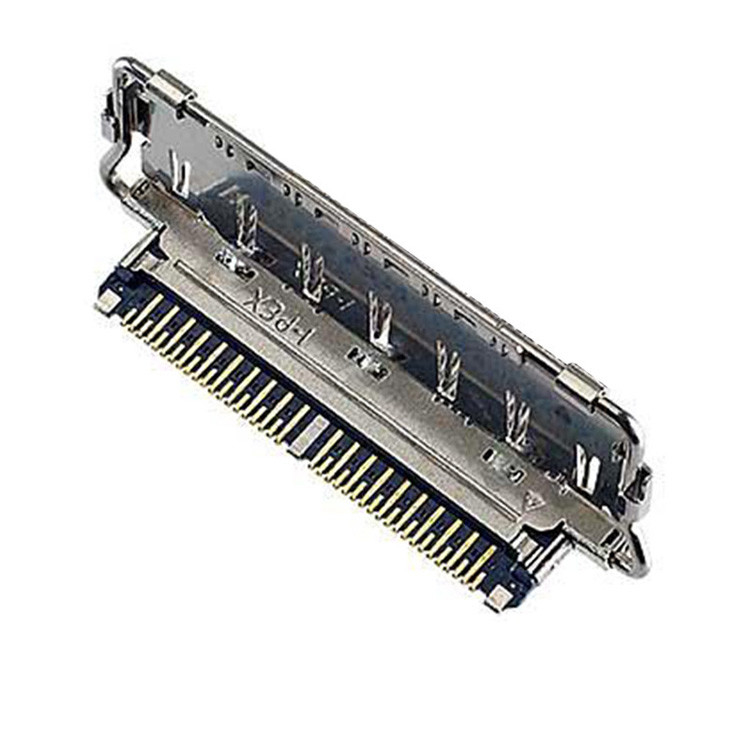 Horizontal Mating Type Micro-Coaxial Connector Lvds Connector Types 40 Pin Lvds Connector 20977-040T 040E 01