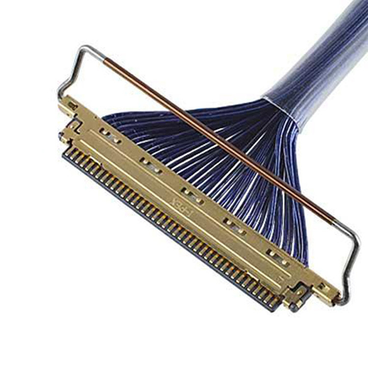 Horizontal Mating Type Micro-Coaxial CABLINE-VS 20453 20454 20455-240T A40E-76 2574 2576-0402 Coaxial Cable 0.4 Mm Pitch