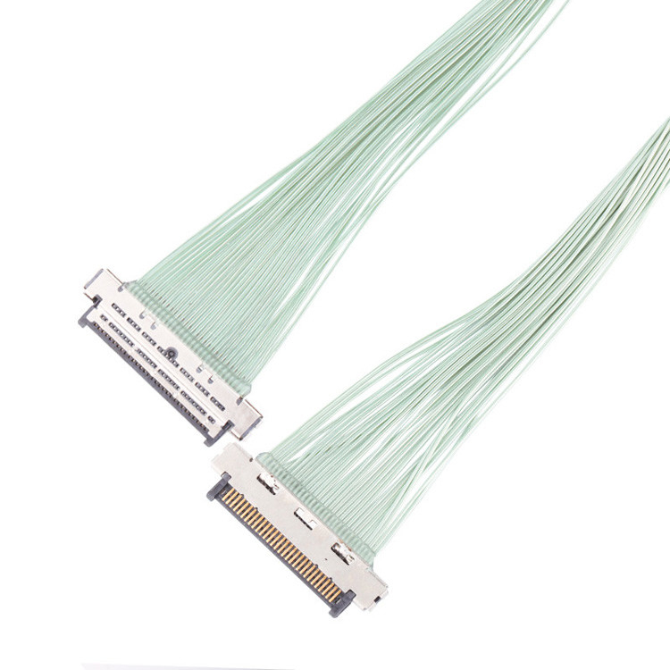 Micro Coaxial Cable Connector KEL USL20 30SS With 0.4mm Pitch, IDC Connector