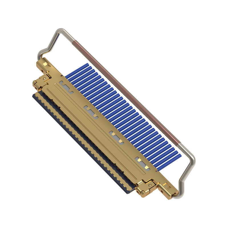 CABLINE-VS 20453-230T-03 0.5 mm pitch, Horizontal mating type micro-coaxial connector