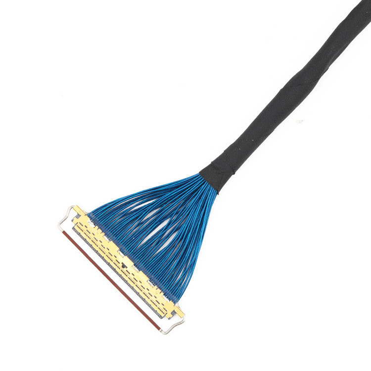 LVDS Display Connector Micro Coaxial LVDS EDP Cable Assembly I PEX 20633-260T-01S