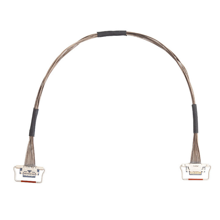 10 Pin EDP I-PEX Coaxial LVDS Cable 0.4mm Pitch 20633-310T-01S 38AWG