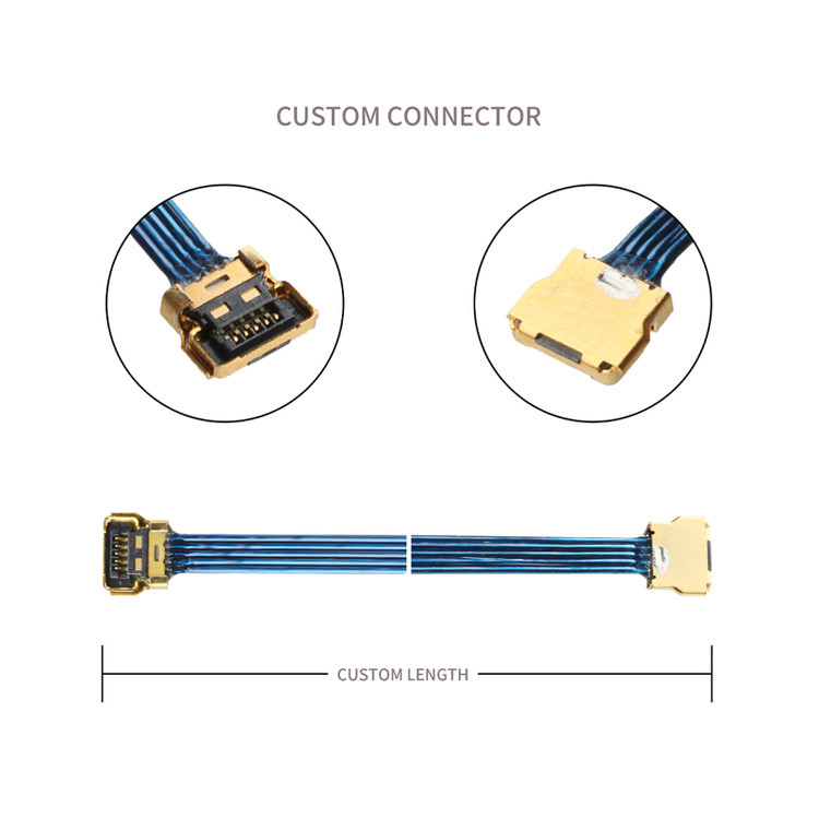 5 Pin 30pin To 20857-005T-01 I Pex 20380-R30T-060 Lvds 5P Micro Coaxial Cable