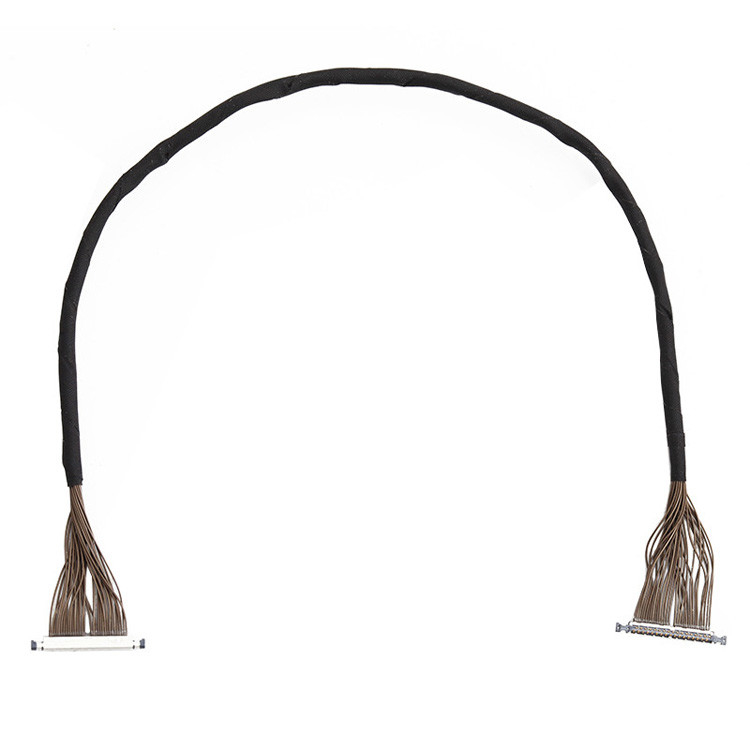 Lvds Cable For Drone 32P Connector 32 Pin Micro Coaxial Cable I PEX 0.3mm Pitch 20496-032T-40
