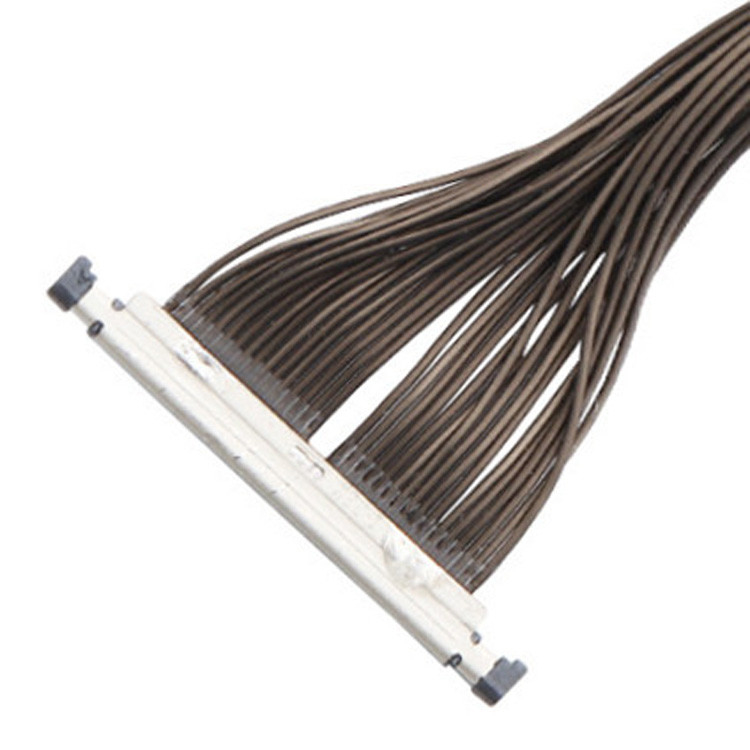 Lvds Cable For Drone 32P Connector 32 Pin Micro Coaxial Cable I PEX 0.3mm Pitch 20496-032T-40