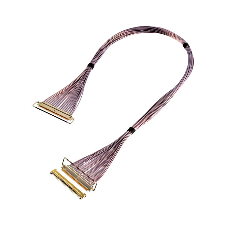CABLINE-CAP 64 Gbps PAM4 81863-100B-01 50P 0.4mm Pitch Horizontal Mating Type Micro-Coaxial Cable Assembly OEM/ODM