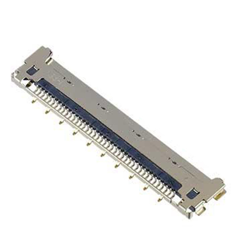 IIF 20856-040T-01 50P micro coax cable assembly Fully Shielded With Multi Point Ground And Mechanical Lock