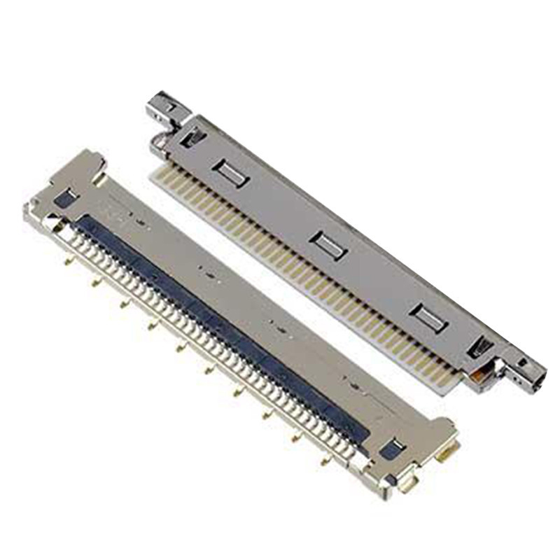 IIF 20856-040T-01 50P micro coax cable assembly Fully Shielded With Multi Point Ground And Mechanical Lock