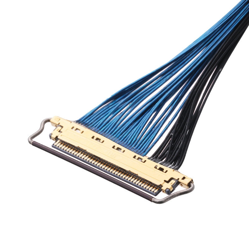 I-PEX CABLINE-CA 20633-250T-01S 50P 0.4mm Pitch Horizontal Mating Type Micro-Coaxial Connector With Mechanical Lock