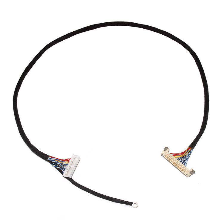 OEM/ODM Customize Length 2.0mm Pitch LVDS Cable Assembly 30 Pin IPEX DF11-24DS-2C To FI-X3OHL