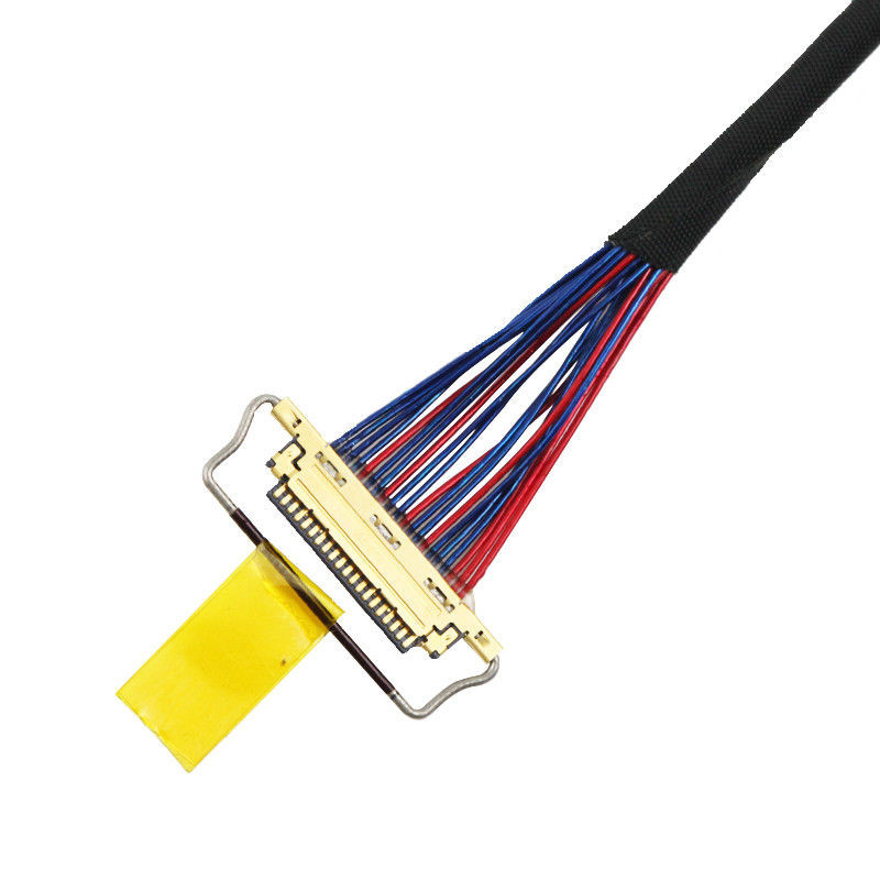 0.5mm Pitch 20453-220t-03 Lvds Cable Assembly Df19g-20s To I-Pex ISO14001