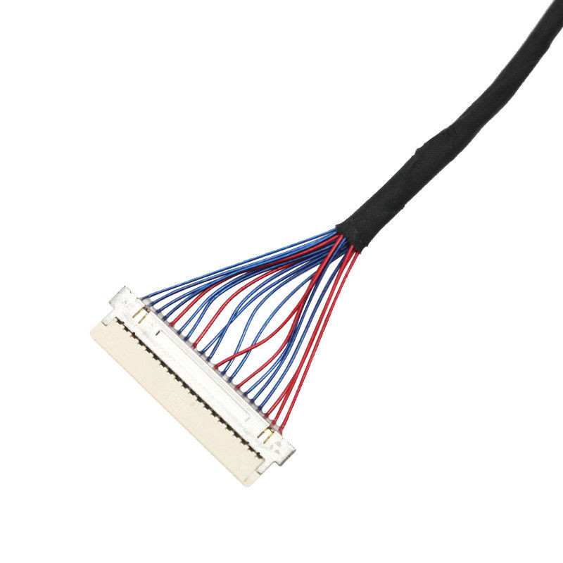 0.5mm Pitch 20453-220t-03 Lvds Cable Assembly Df19g-20s To I-Pex ISO14001
