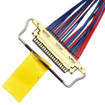 0.5mm Pitch 20453-220t-03 Lvds Cable Assembly Df19g-20s To I-Pex ISO14001
