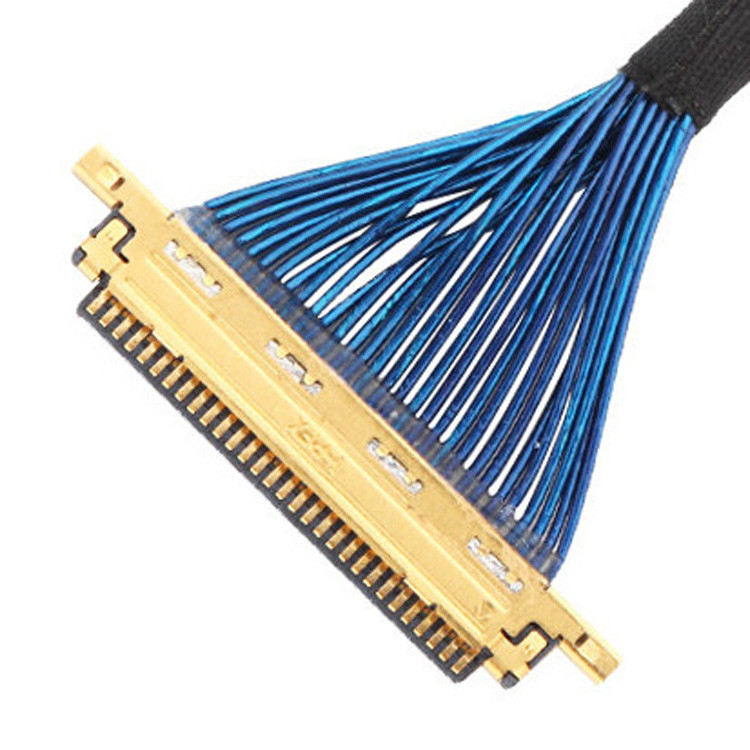 LVDS EDP Cable Assembly 0.5mm Pitch I Pex Micro Coaxial 20453-030T To 20453-030T