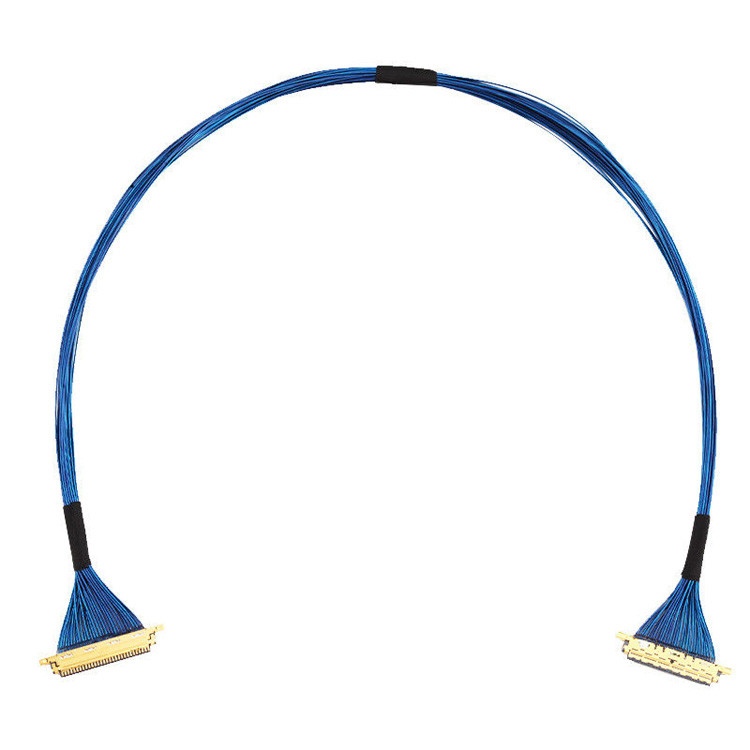 LVDS EDP Cable Assembly 0.5mm Pitch I Pex Micro Coaxial 20453-030T To 20453-030T