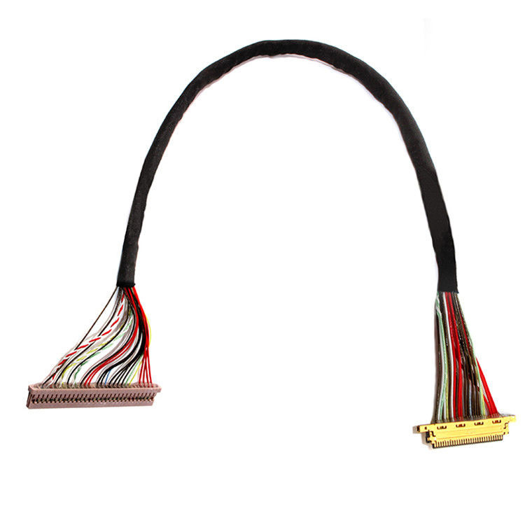 LVDS Cable For LCD Monitor From 30-Pin To 30-Pin I PEX 20453 20633 With 0.4mm / 1.25mm Pitch