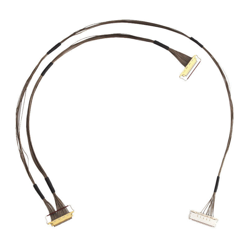 20525-230E-02 To 20682-030E-02 Lvds Edp Cable Assembly For Gimbal Camera