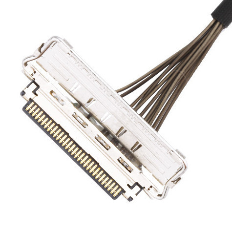 20525-230E-02 To 20682-030E-02 Lvds Edp Cable Assembly For Gimbal Camera