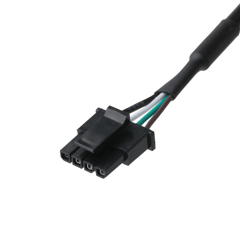 OEM/ODM HSG 43645-0400 MX3.0-4P To Semi-Stripped Wire And Ring Grounding Collar LVDS Cable Assembly