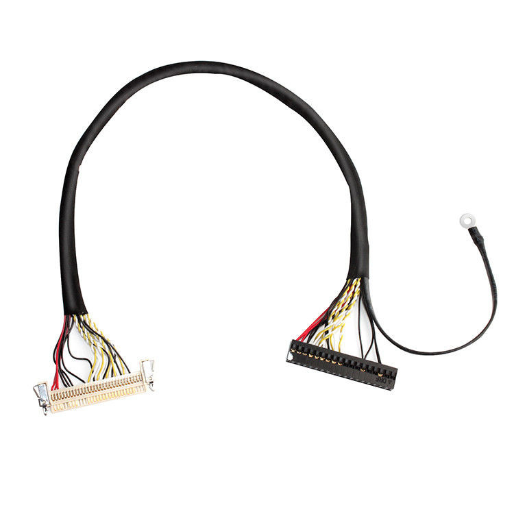 30 Pin LVDS Cable Assembly , 51 Pin FI X30HL-B Lvds Cable For Lcd Panel