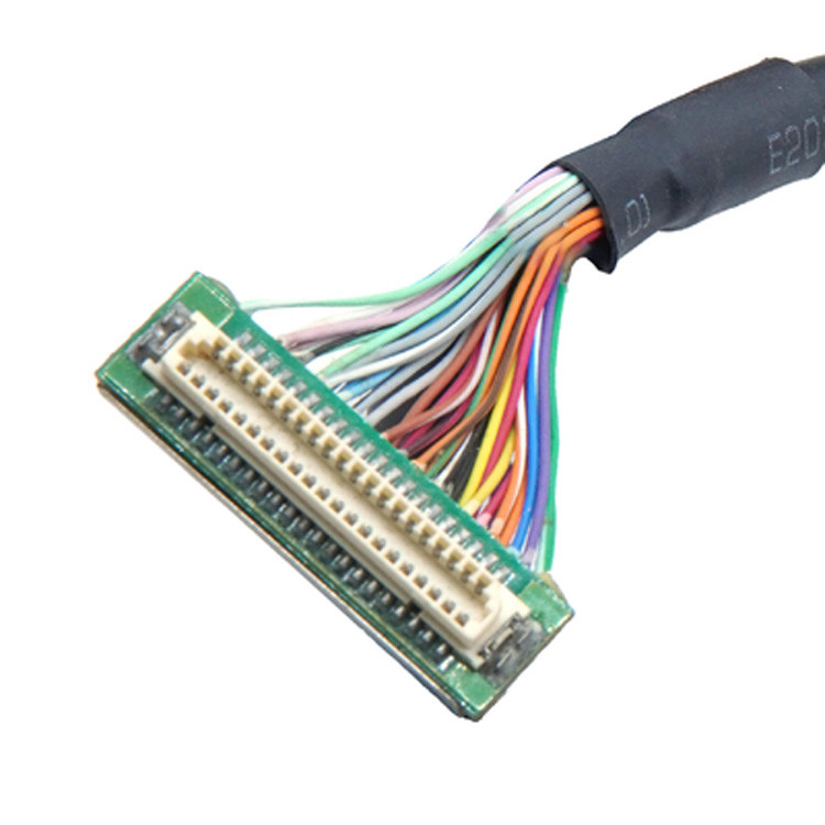 LVDS Cable Connectors Signal Data Transfer From DF14-20P-1.25H To PH2.0-6P Connector And DH2.0-T Terminal