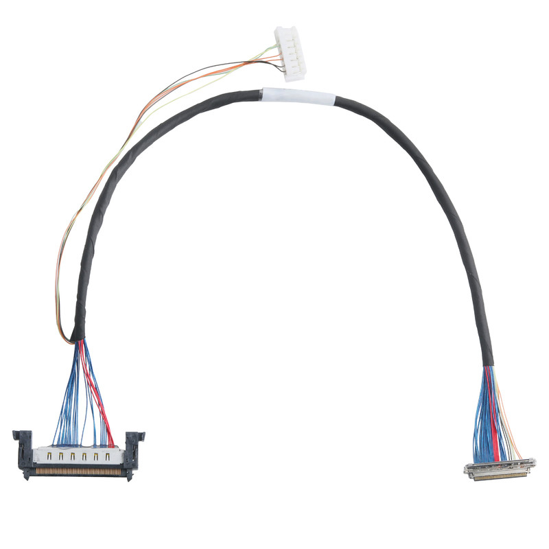 JAE FI-RE51-HL and JST EHR-7 to IPEX 20679-040T-01 LVDS EDP Cable Micro Coaxial Cable