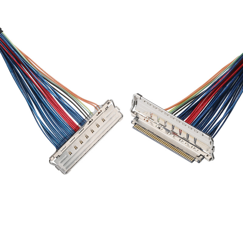 JAE FI-RE51-HL and JST EHR-7 to IPEX 20679-040T-01 LVDS EDP Cable Micro Coaxial Cable