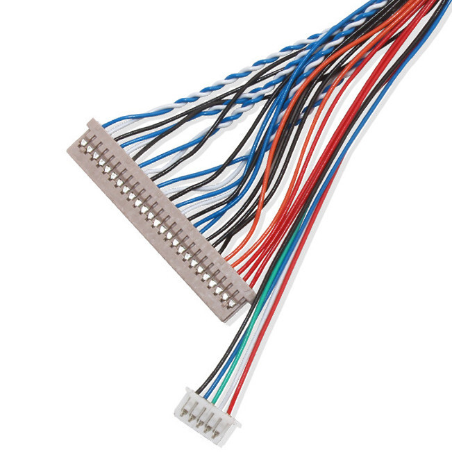 250V 20 Pin Lvds Cable  Df14 To Df14 For Laptop lvds display connector