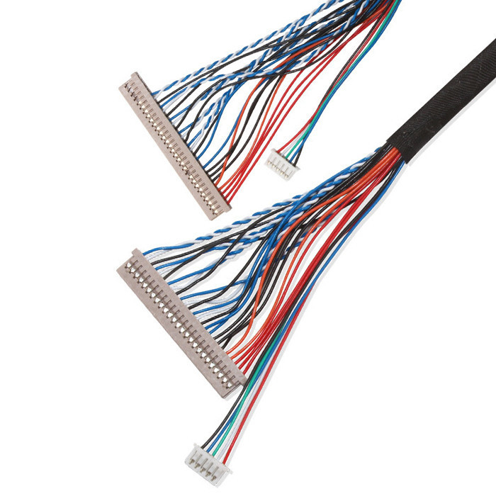 250V 20 Pin Lvds Cable  Df14 To Df14 For Laptop lvds display connector