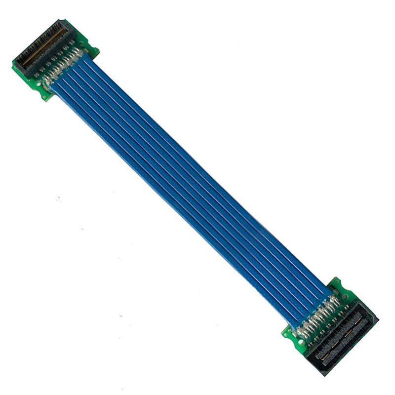 Custom 0.50mm QSH 030 01 F D Samtec High Speed Cable lvds display connector