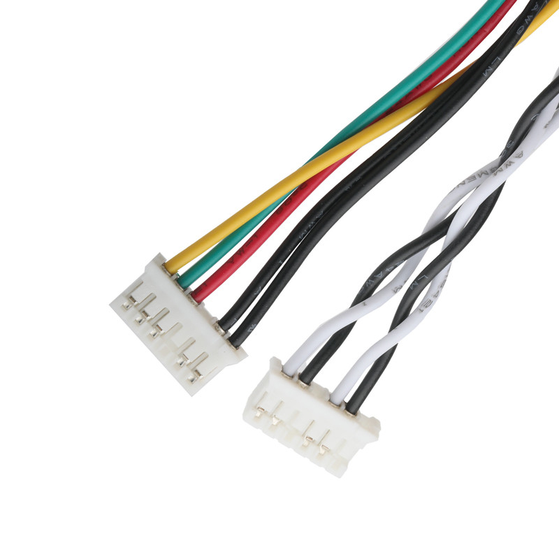 D-SUB-9Pin MALE to JST PHR-6 and PHR-6 Custom Cable Assembly Connectors D-SUB Harness Cable Assemblies