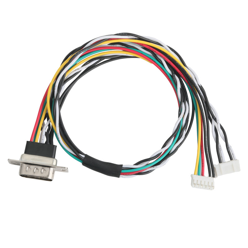 D-SUB-9Pin MALE to JST PHR-6 and PHR-6 Custom Cable Assembly Connectors D-SUB Harness Cable Assemblies