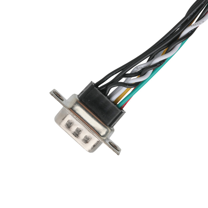 D-SUB-9Pin MALE to JST PHR-6 and PHR-6 Custom Cable Assembly Connectors D-SUB Harness Cable Assemblies