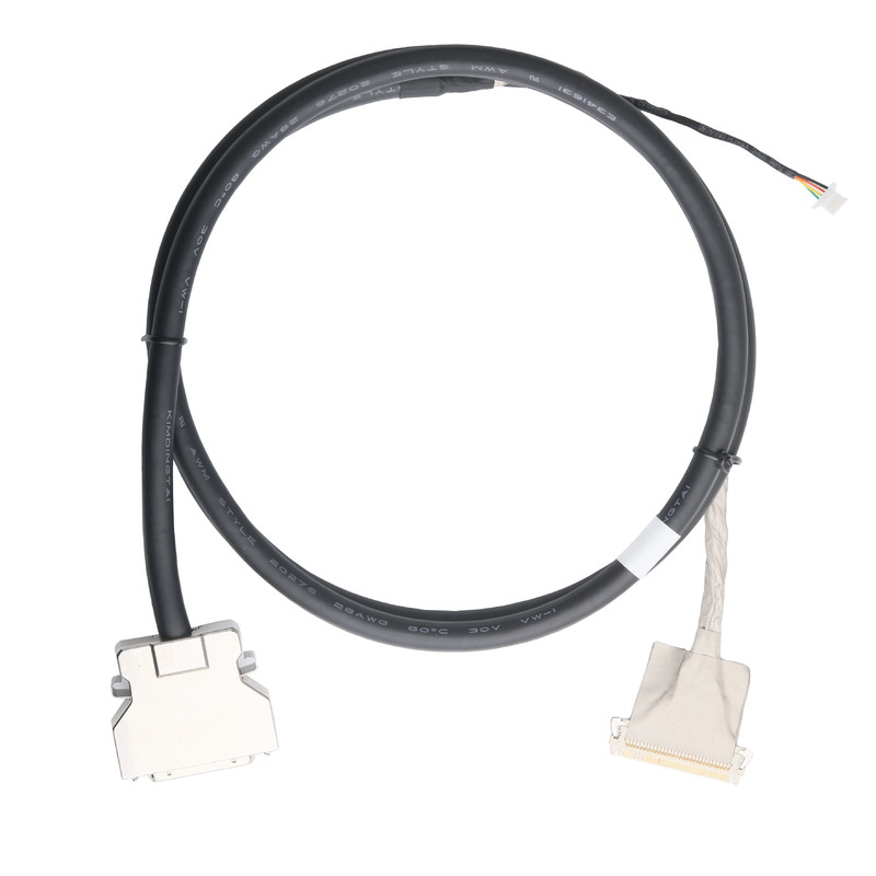 SCSI MDR HPCN40M MALE Connector to FI-X30HL and HSG 51146-5P Customized Wiring Harness