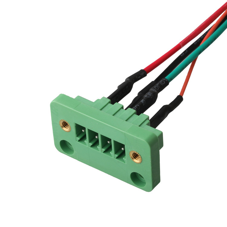 DFK-MC JL15CDGV-3.81 4Pin To MX1.25-12Pin And UL Lobel Through-the-wall Terminal Blocks