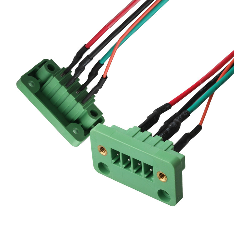 DFK-MC JL15CDGV-3.81 4Pin To MX1.25-12Pin And UL Lobel Through-the-wall Terminal Blocks