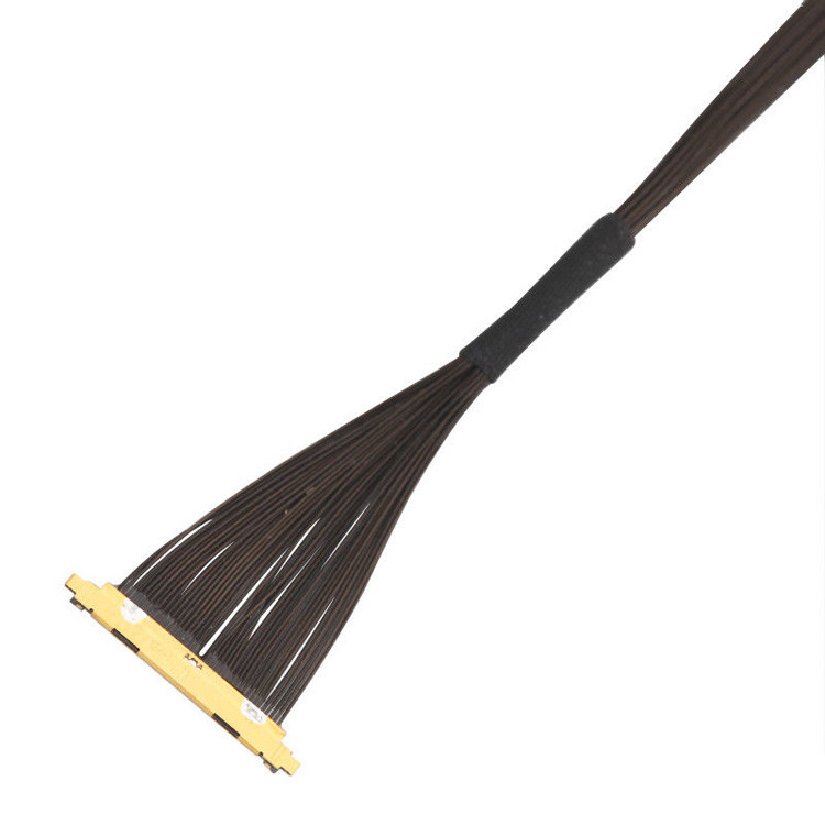 IPEX CABLINE®-UX II 40P UL11130 46AWG Micro Coaxial Cable Assembly I-PEX 20531-040t-02 IDC Forming OEM/ODM