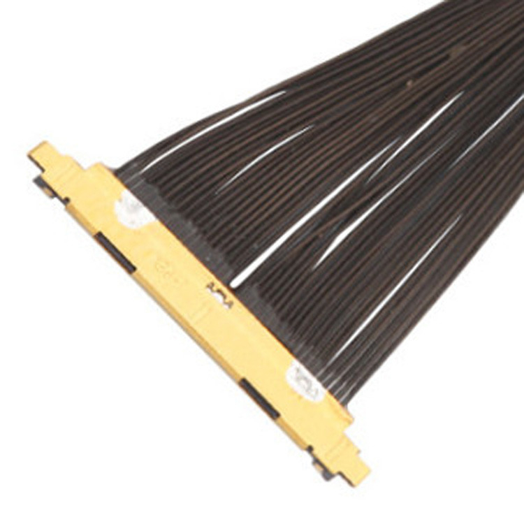 IPEX CABLINE®-UX II 40P UL11130 46AWG Micro Coaxial Cable Assembly I-PEX 20531-040t-02 IDC Forming OEM/ODM
