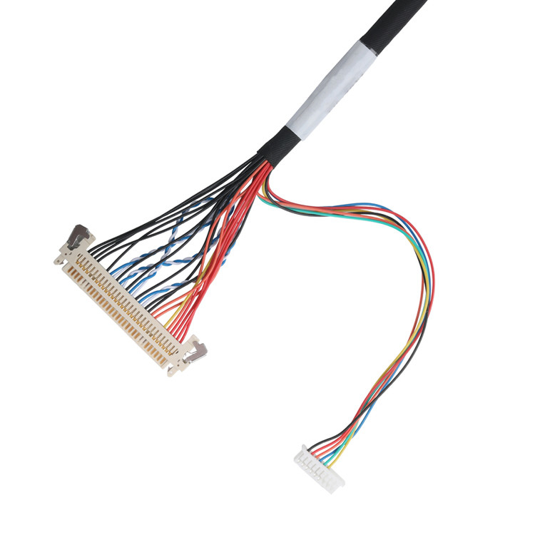 LVDS Cable FI-X30HL 30P To DF20A-40P Or 9P HSG Cable Coaxial Connector OEM/ODM