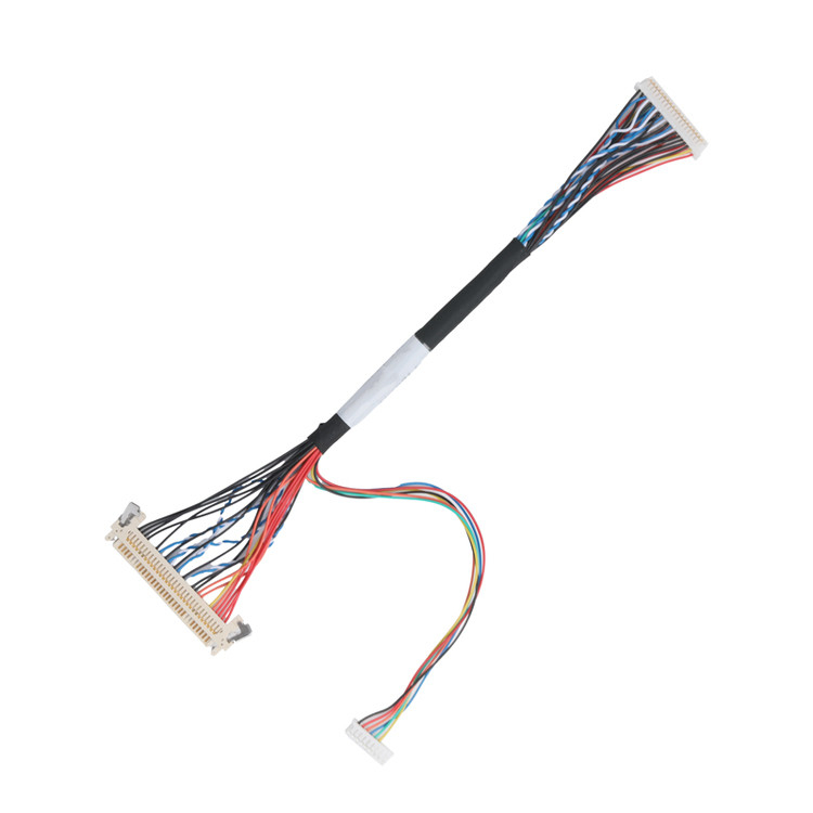 LVDS Cable FI-X30HL 30P To DF20A-40P Or 9P HSG Cable Coaxial Connector OEM/ODM